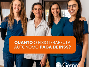 Quanto fisioterapeuta paga de INSS